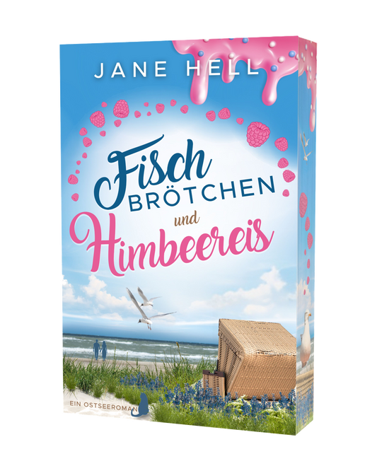 Fischbrötchen und Himbeereis
