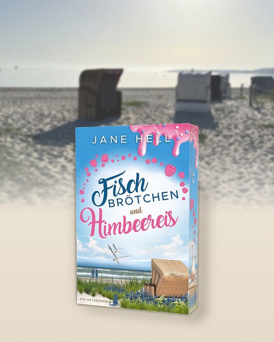 Fischbrötchen und Himbeereis
