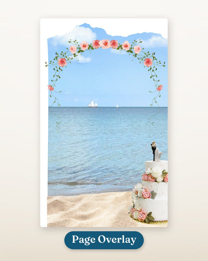 Fischbrötchen und Hochzeitstorte